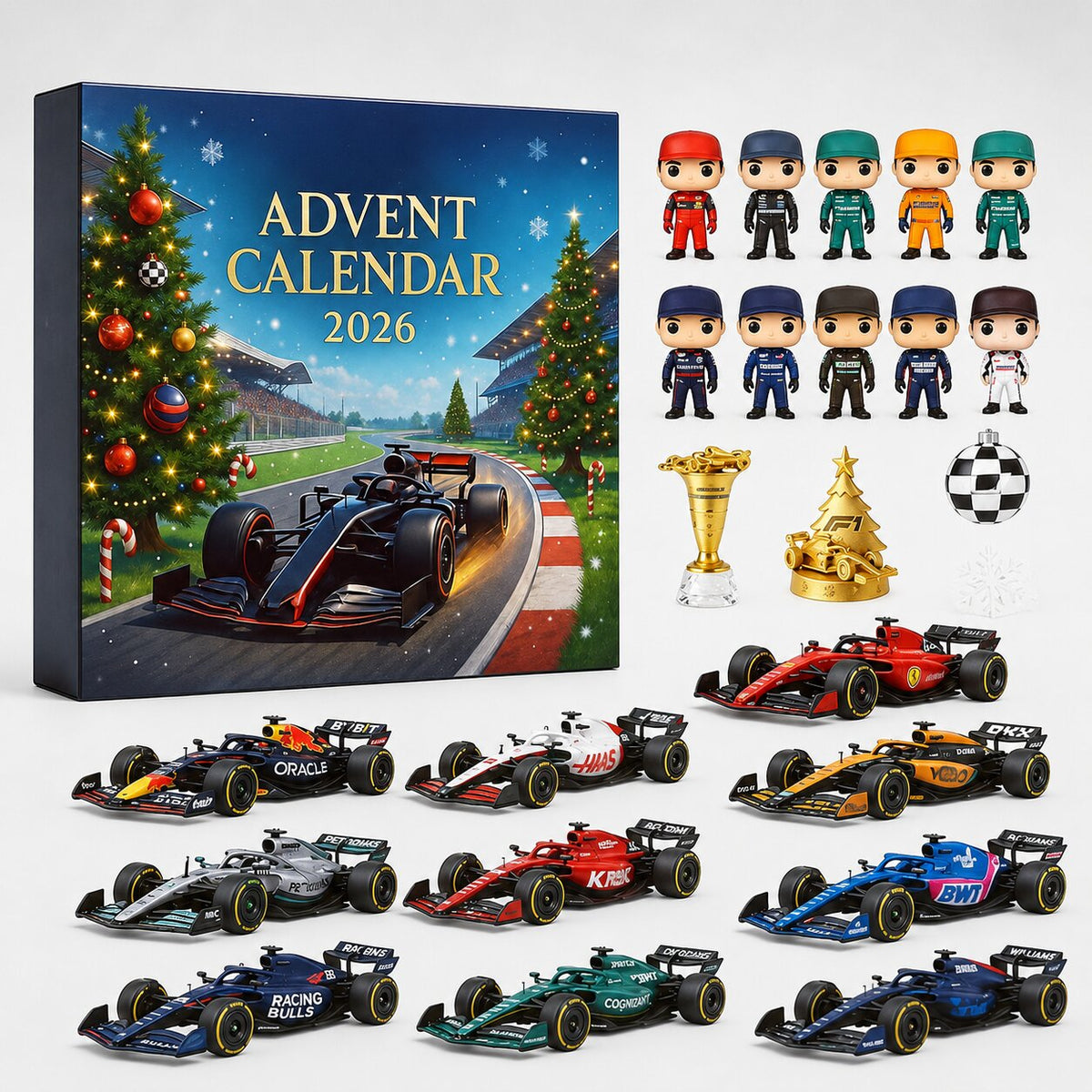 Calendario dell'avvento Formula 1 2026