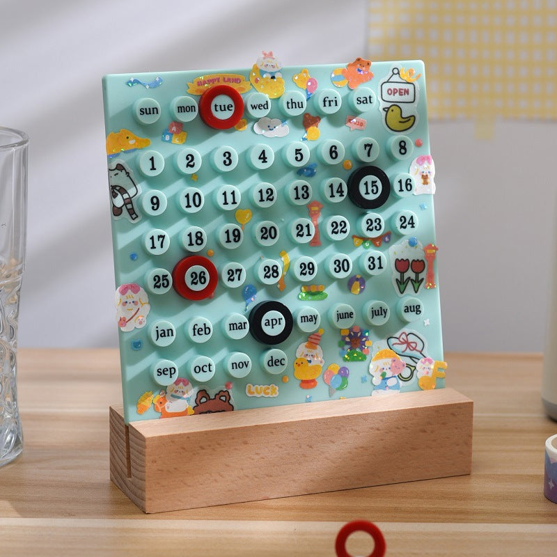 Calendario perpetuo da scrivania