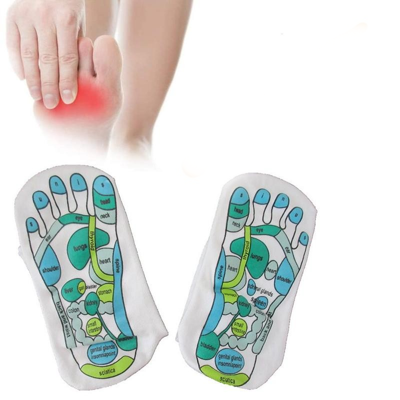 Calze riflessologiche per massaggio plantare