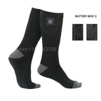 Calze riscaldate ricaricabili con batteria HeatWear per sci, trekking e outdoor