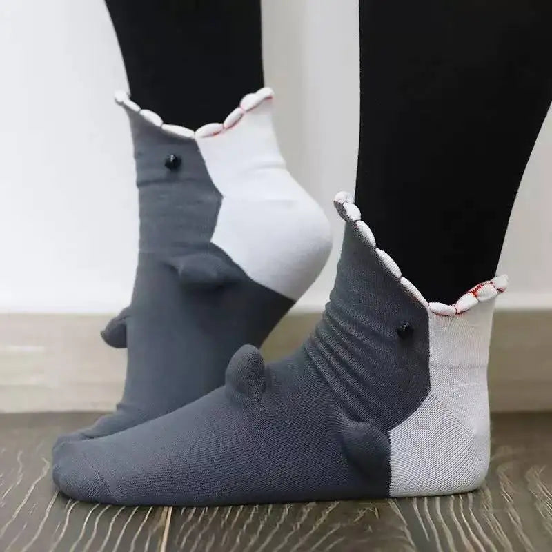 Calzini caldi lavorati a maglia con animali divertenti