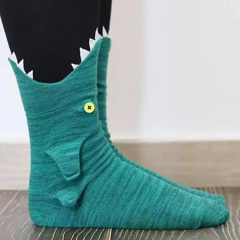 Calzini caldi lavorati a maglia con animali divertenti