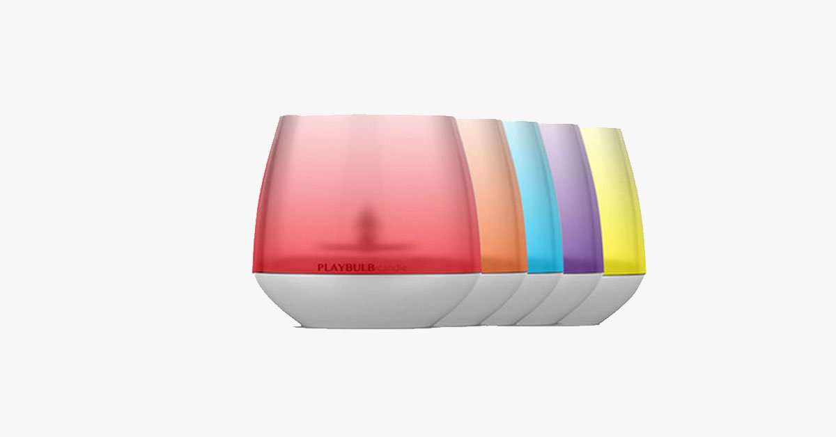 Candela LED con Bluetooth e controllo da app