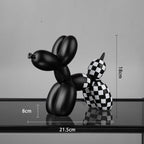 Cane balloon decorativo in resina – Scultura moderna nordica per casa e ufficio