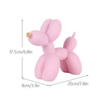Cane balloon decorativo in resina – Scultura moderna nordica per casa e ufficio