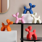 Cane balloon decorativo in resina – Scultura moderna nordica per casa e ufficio