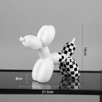Cane balloon decorativo in resina – Scultura moderna nordica per casa e ufficio