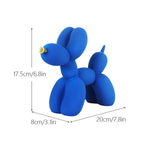 Cane balloon decorativo in resina – Scultura moderna nordica per casa e ufficio