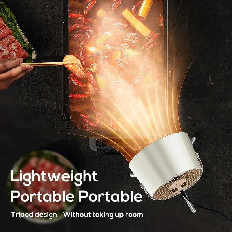 Cappa aspirante portatile mini per cucina