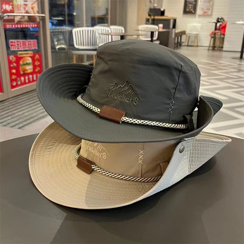 Cappello da avventura con protezione solare per trekking, pesca e campeggio