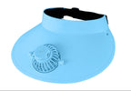 Cappello da donna con ventilatore integrato