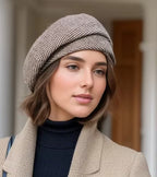 Cappello elegante da donna stile parigino