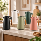 Caraffa termica con display temperatura e isolamento a doppia parete