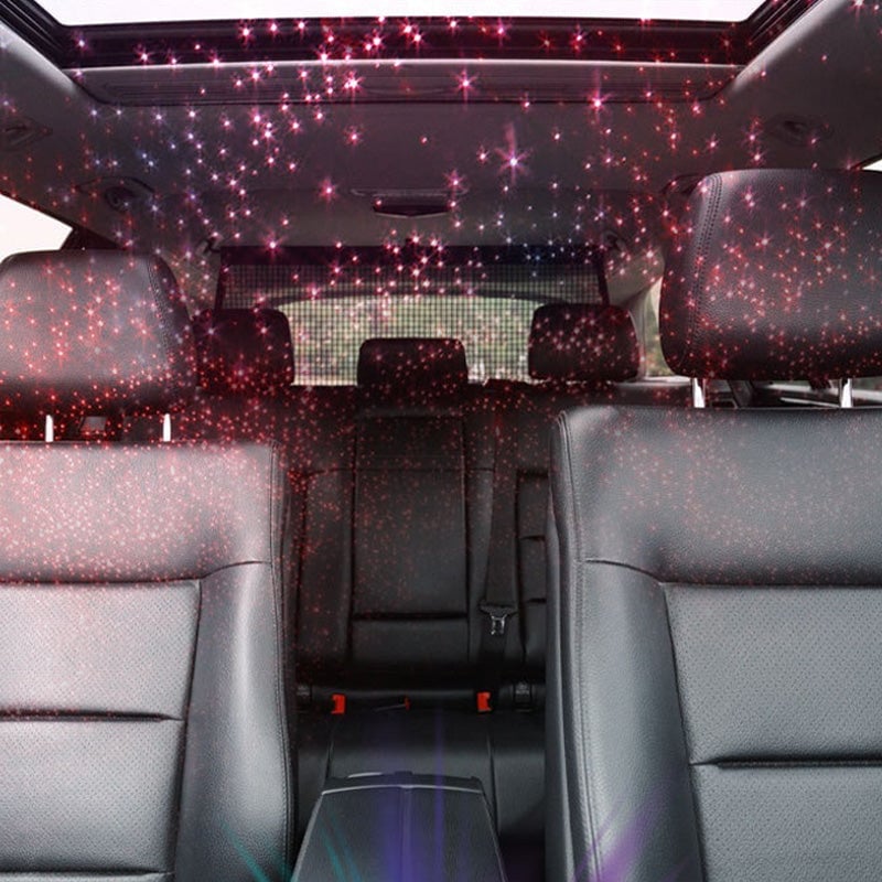 Caricatore auto con effetto cielo stellato
