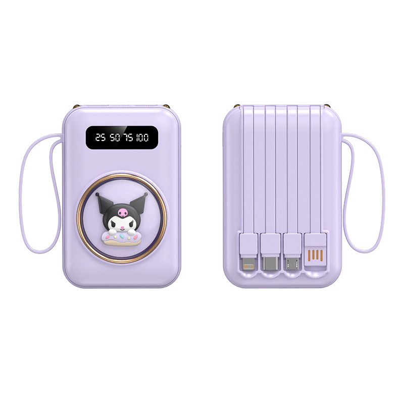 Caricatore USB tascabile con display digitale