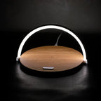 Caricatore wireless 3 in 1 con supporto telefono e lampada LED