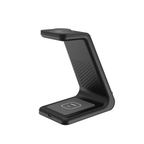 Caricatore wireless 3 in 1 per smartphone, smartwatch e auricolari