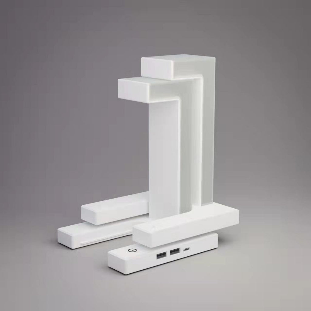 Caricatore wireless GlowCharge con luce LED ambientale