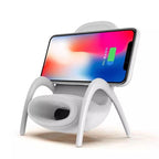 Caricatore wireless portatile a forma di sedia per smartphone