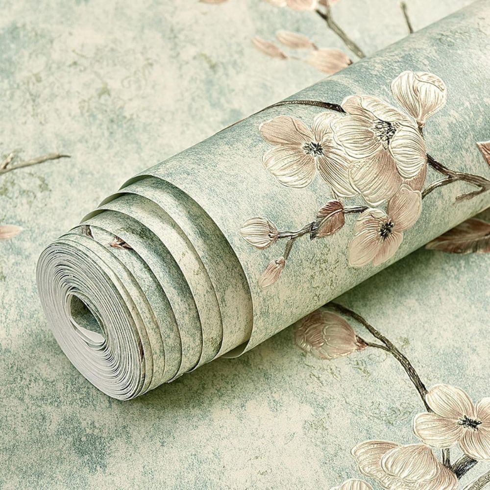 Carta da parati adesiva floreale Blossom