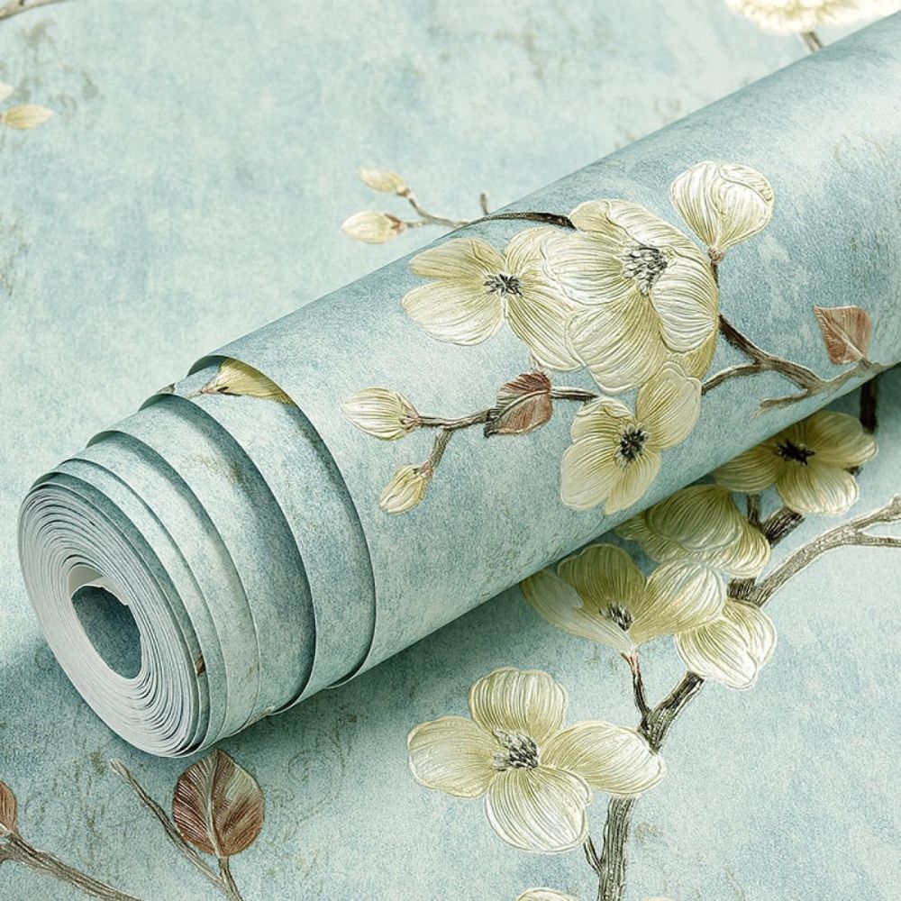 Carta da parati adesiva floreale Blossom