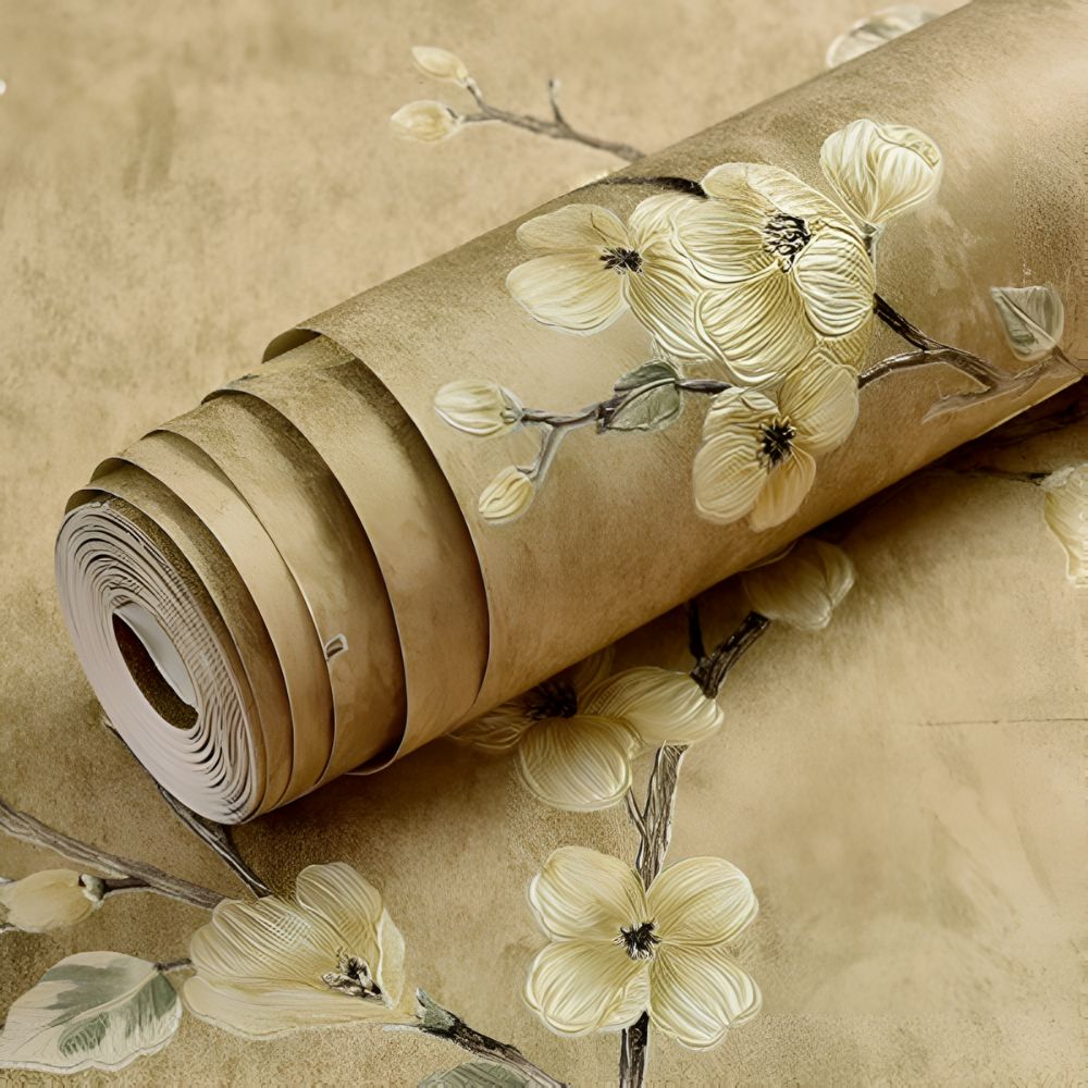 Carta da parati adesiva floreale Blossom