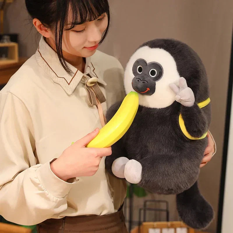 Carys il peluche scimmietta colobo adorabile