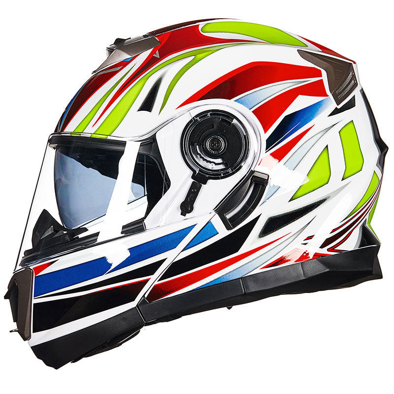 Casco integrale moto aerodinamico