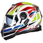 Casco integrale moto con ventilazione avanzata