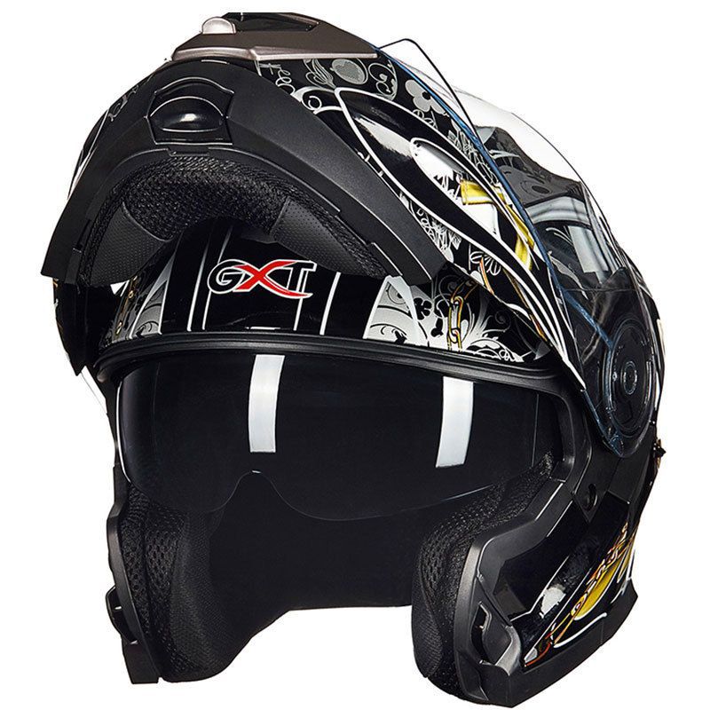 Casco integrale moto con ventilazione avanzata