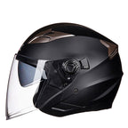 Casco integrale da moto con visiera integrata