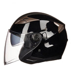 Casco integrale da moto con visiera integrata