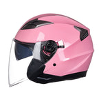 Casco integrale da moto con visiera integrata