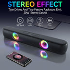 Cassa Bluetooth con illuminazione RGB