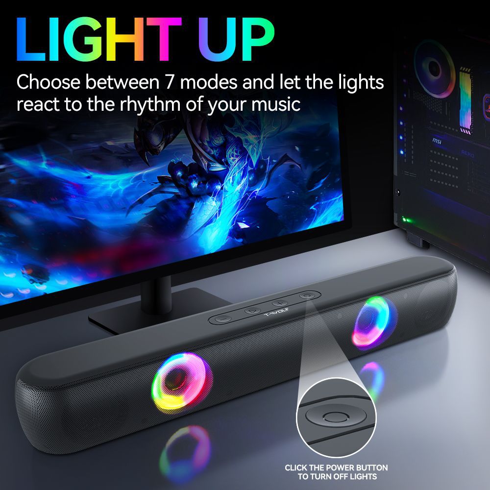 Cassa Bluetooth con illuminazione RGB