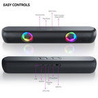 Cassa Bluetooth con illuminazione RGB