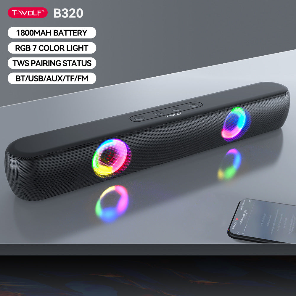 Cassa Bluetooth con illuminazione RGB
