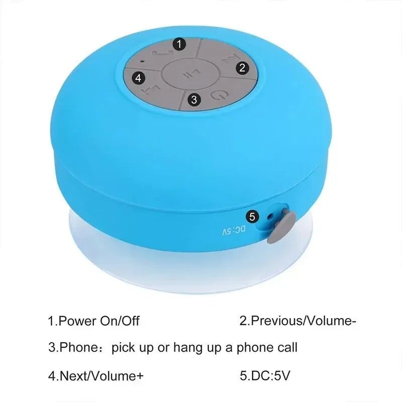 Cassa Bluetooth galleggiante impermeabile con luci LED colorate per piscina