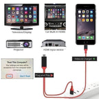 Cavo HDMI 1080P senza ritardi per smartphone