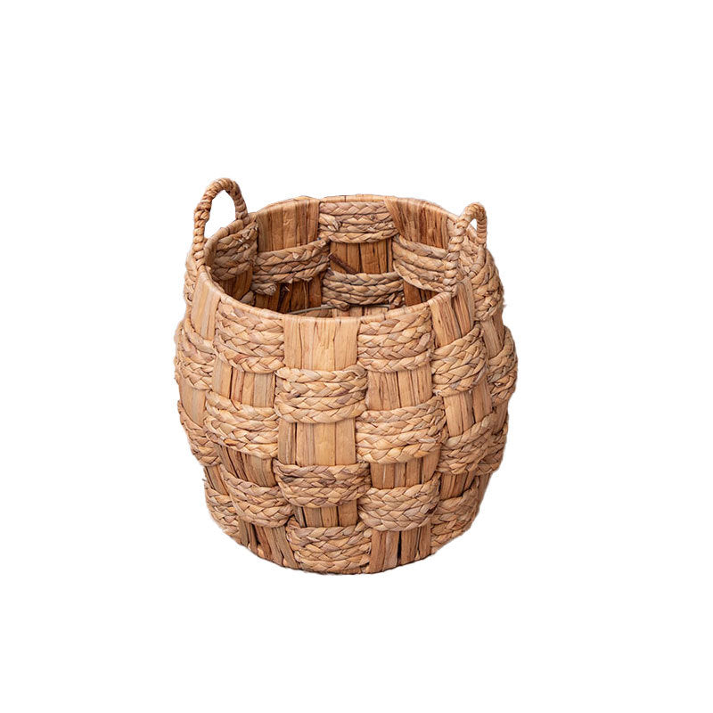 Cesto portaoggetti decorativo in fibra naturale