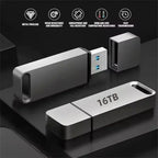 Chiavetta USB 3.2 ad alta velocità con struttura in metallo resistente e impermeabile