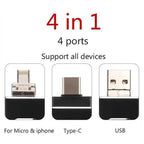 Chiavetta USB 4 in 1 ad alta capacità