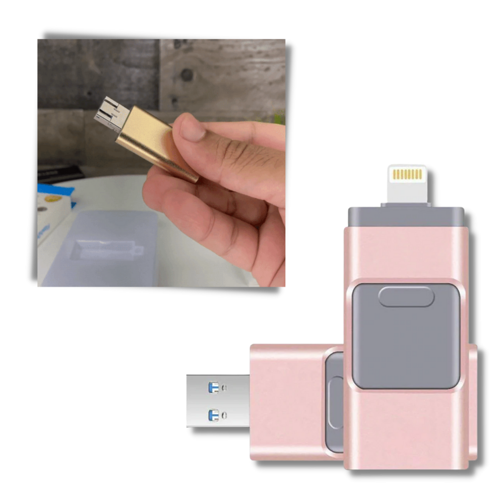 Chiavetta USB 4 in 1 multifunzione