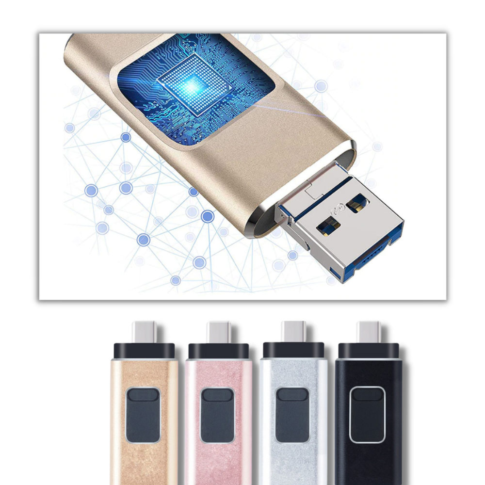Chiavetta USB 4 in 1 multifunzione