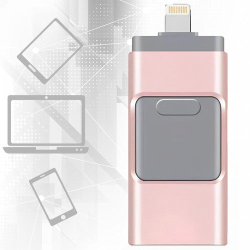 Chiavetta USB 4-in-1 per iPhone e Android – Espandi la memoria e trasferisci foto, video e file