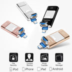 Chiavetta USB portatile per iPhone, iPad e Android