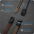 Cintura uomo con fibbia automatica Eleganzio