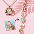 Ciondolo portafoto | Collana apribile | Vano foto nascosto | Memorya