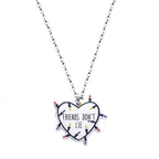 Collana dell'amicizia con perline colorate