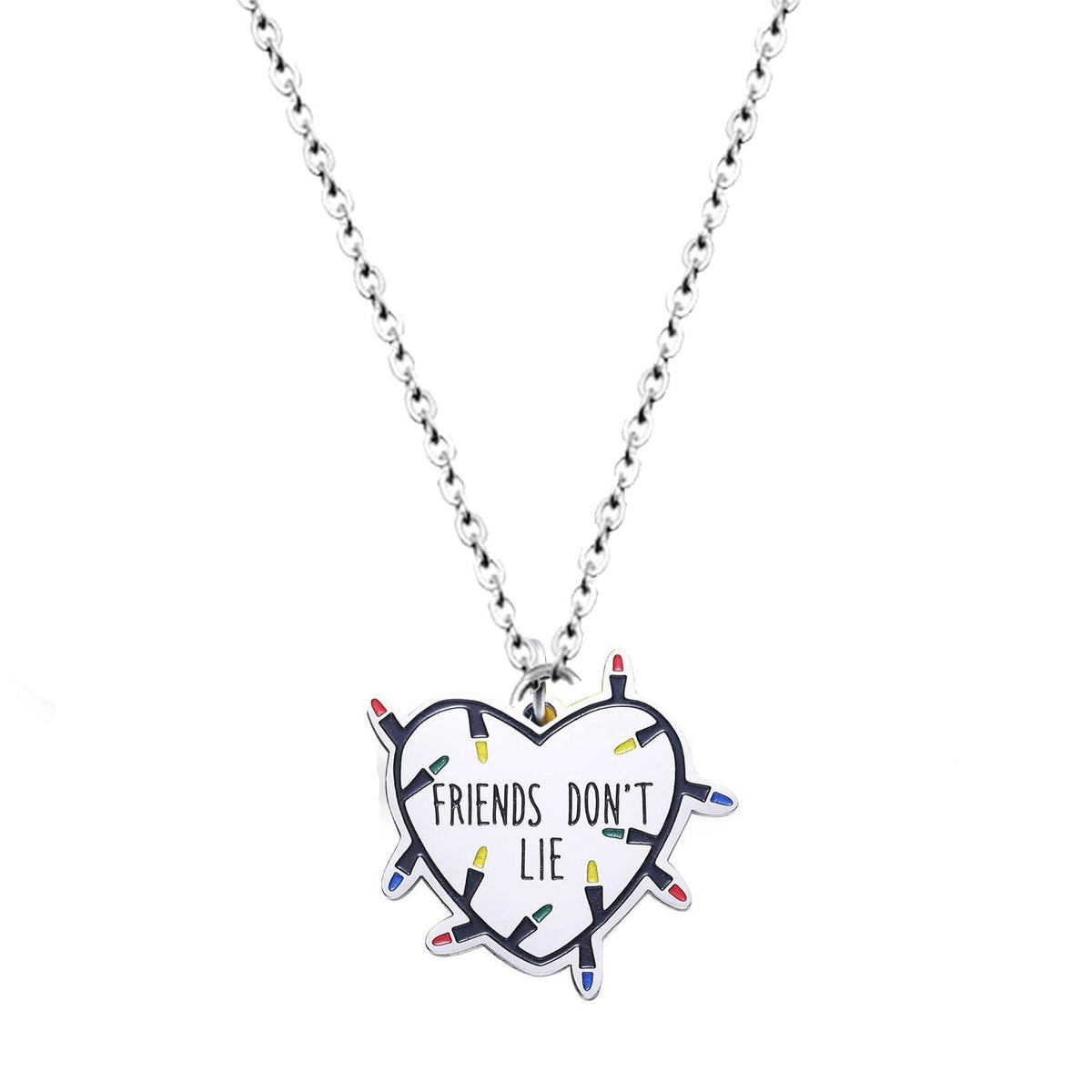 Collana dell'amicizia con perline colorate
